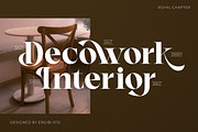 Royal Chapter - Modern Serif, a Serif Font by ErgibiStudio (Thumbnail 11 of 12)