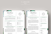 Modern Resume & CoverLetter Template, a Resume Template by careerboutique (Thumbnail 2 of 6)