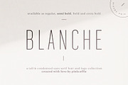 Blanche | Modern Sans Serif + Logos, a Sans Serif Font by Pink Coffie (Thumbnail 5 of 11)