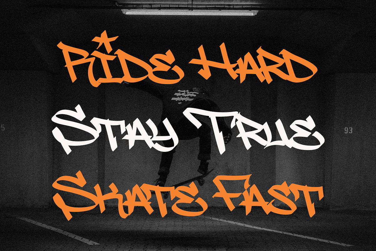 Winterfell – Urban Graffiti Display, a Font by Typehand Studio (Photo 4 of 10)