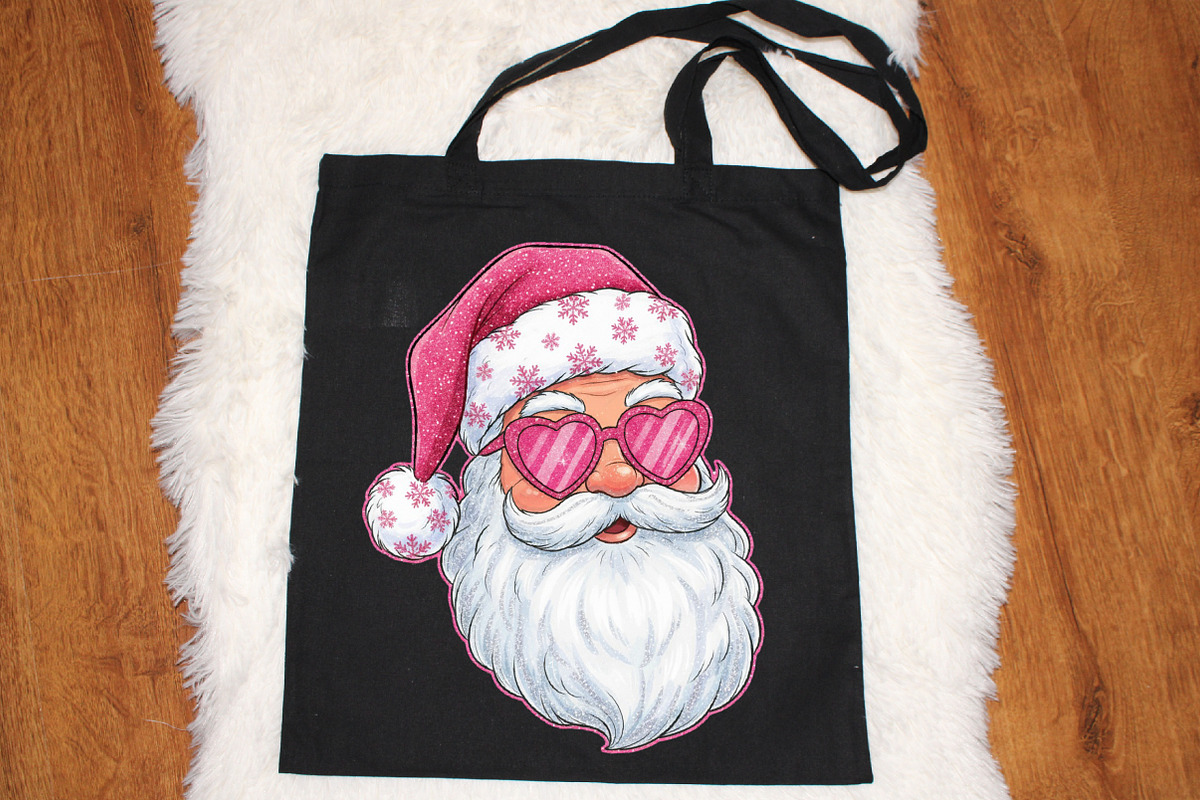 Sequin Christmas Faux Glitter Santa, an Illustration by SinaCreation (Photo 7 of 7)