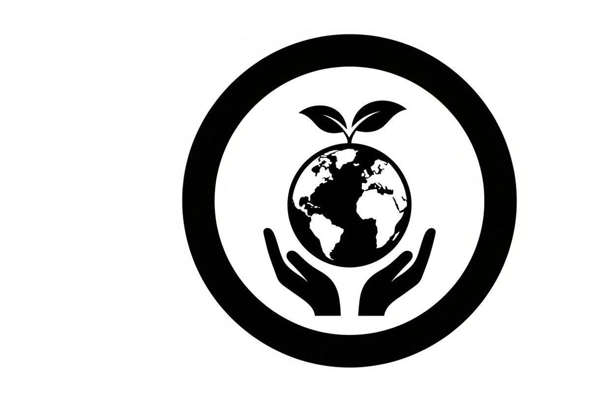 earth care symbol silhouettes, an Illustration by Amazin_art (Photo 10 of 31)