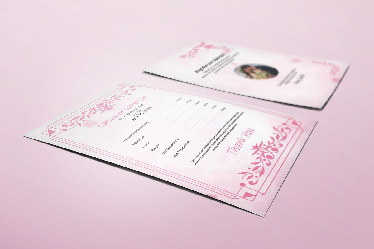 Wedding Invitations Template, an Invitation Template by Creatiya Type (Photo 2 of 4)