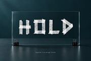 Tape White Font, a Sans Serif Font by Handmadefont (Thumbnail 13 of 15)
