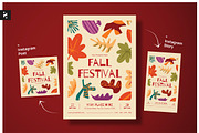Creative Fall Festival Flyer, a Flyer Template by Neermana (Thumbnail 1 of 4)