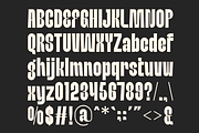 Genant Bodeirna - Modern Condensed, a Sans Serif Font by MaikoHatta (Thumbnail 9 of 10)