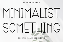 Minimalist Something