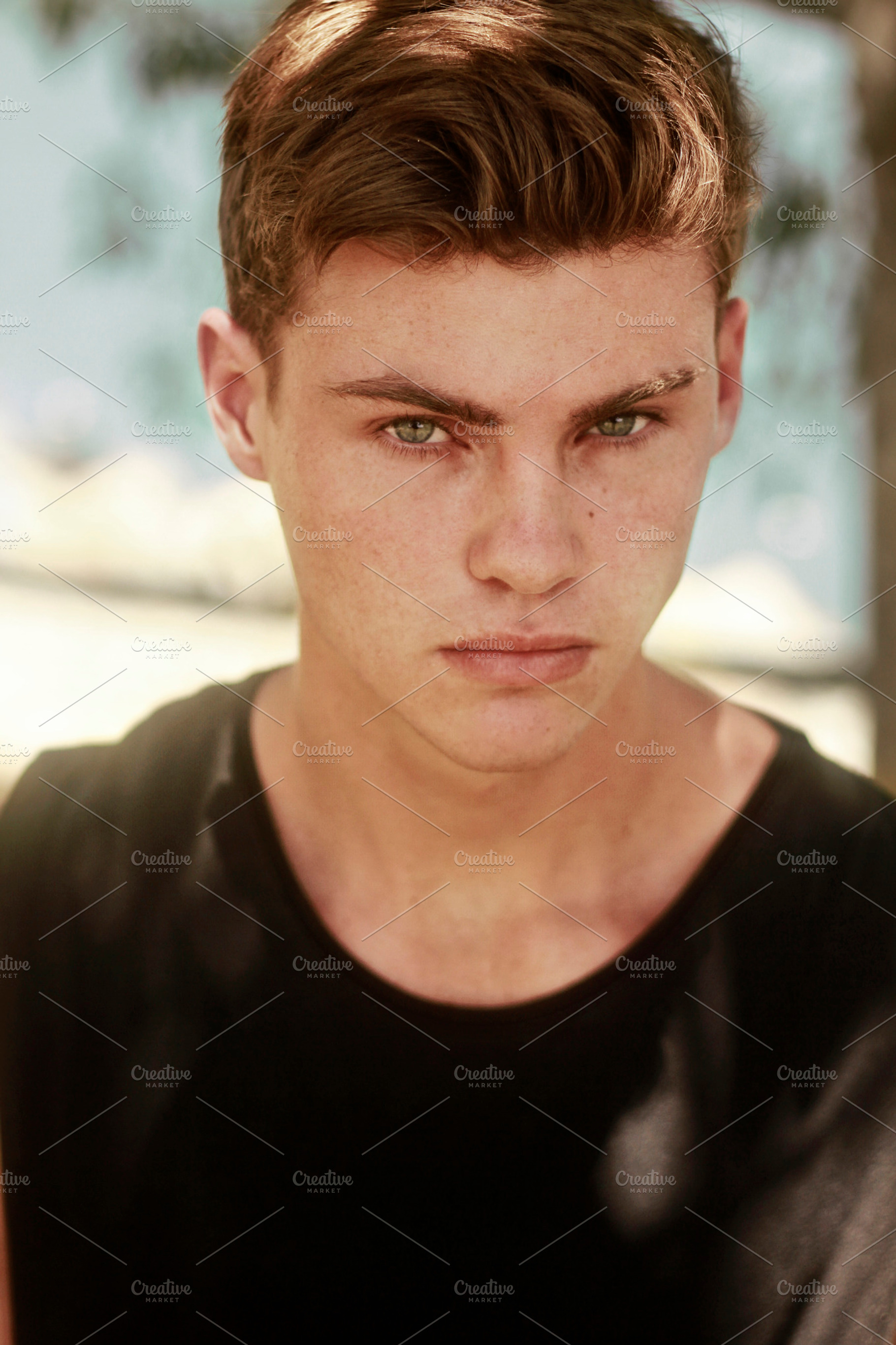 Portrait of young model, a Beauty & Fashion Photo by Chris Joel Campbell