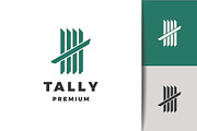 Tally Marks Minimal Vector Logo, a Branding & Logo Template by mesuka (Thumbnail 2 of 2)