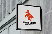 King Lion Head Logo, a Branding & Logo Template by Design_Planet (Thumbnail 1 of 3)