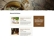 Antique & Art Gallery Template, a WordPress Template by HasnainDEV (Thumbnail 5 of 6)
