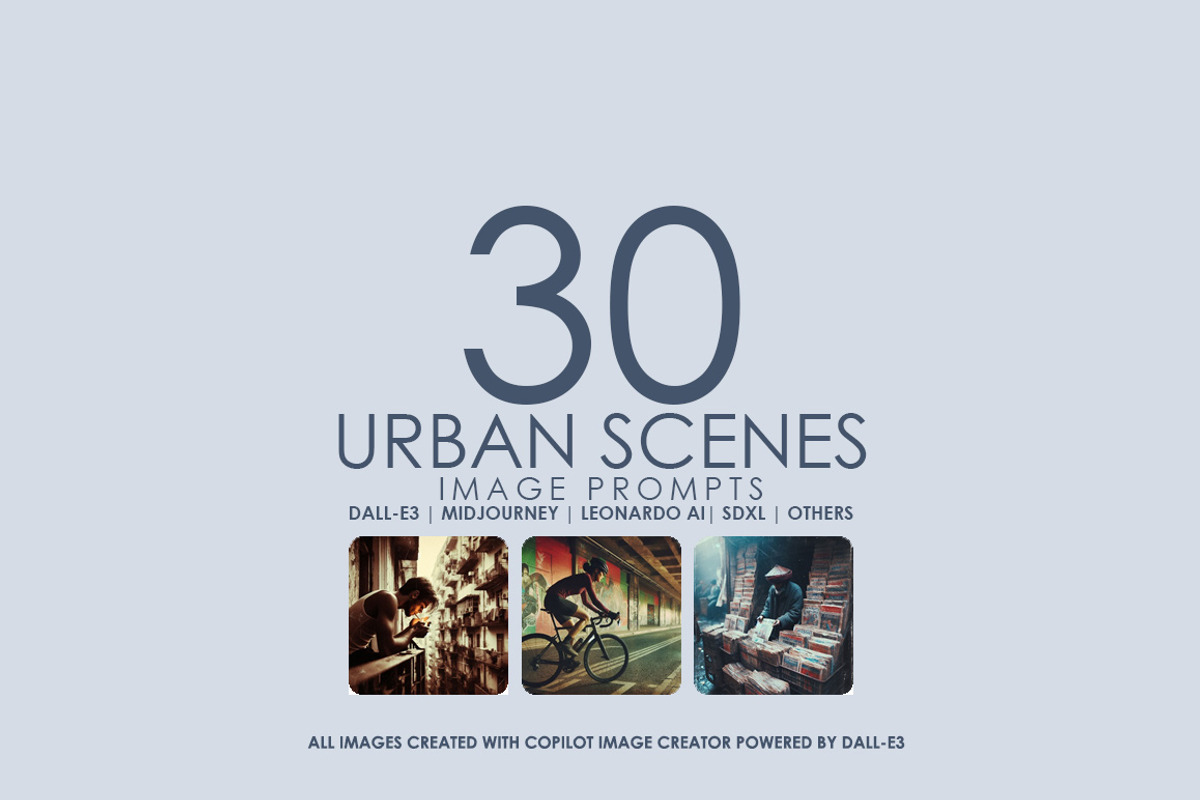 Urban Scenes Image Prompts, an Illustration by Digital Art Creations (Photo 1 of 3)