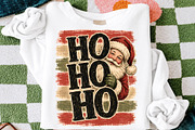 Ho Ho Ho Santa PNG,Vintage Christmas, a Seasonal Illustration by Libby Wishes (Thumbnail 3 of 3)