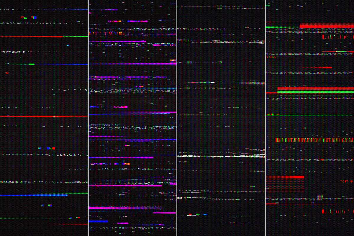 CRT Glitch Textures Collection, a Texture Graphic by pixelbuddha.net (Photo 2 of 8)