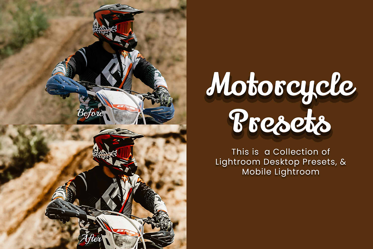 30 Motorcycle Lightroom Collection, a Preset Add-On by 3Motional (Photo 4 of 11)