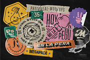 Vinyl stickers mockups, a Stationery Template by Mocku (Thumbnail 3 of 13)