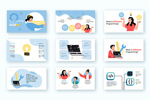 Programming Powerpoint Illustration