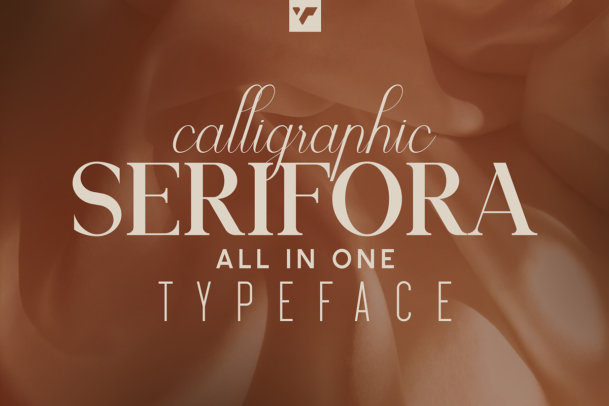 Serifora versatile typeface, a Serif Font by VP Fonts (Photo 1 of 11)
