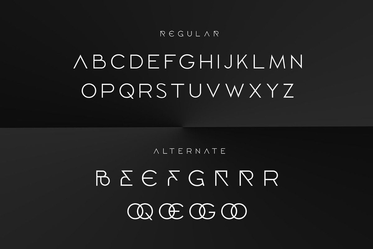 Loqura – Sleek Futuristic Logo Font, a Sans Serif Font by WhymoreArt (Photo 9 of 10)