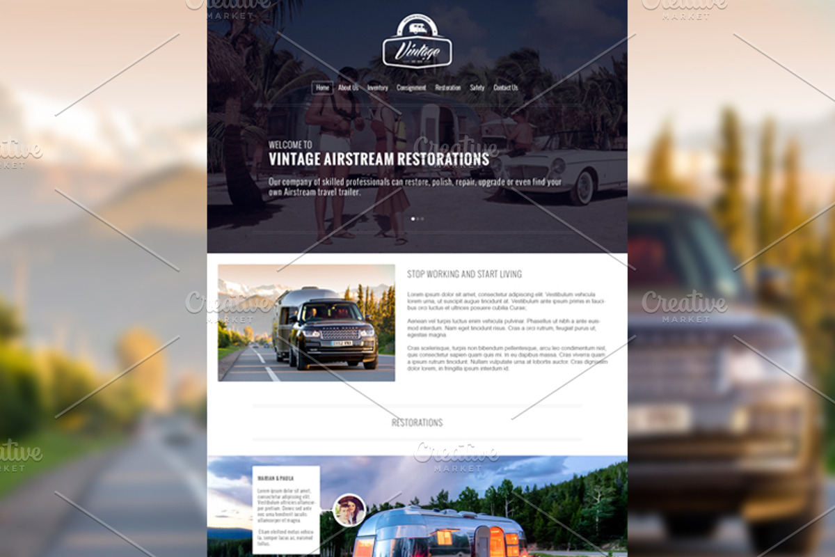Multipurpose Website Template, a Websites & App Template by Creatiph Market