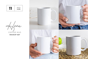 Coffee Mug Mockup Bundle