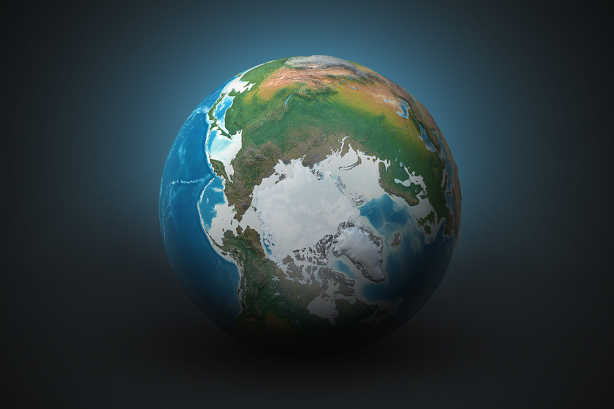 Earth, World Continents - Mega UI V1 preview 8