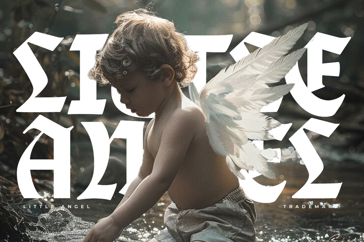 Black Magma Modern Blackletter, a Blackletter Font by Letterhend Studio (Photo 9 of 10)