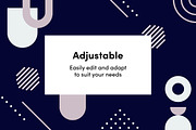 Modern Geometric, a Pattern Graphic by Geometrica Bureau (Thumbnail 2 of 11)