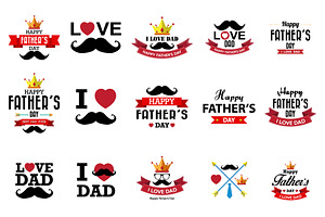 Father's Day 30 Design Set