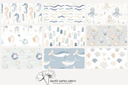 70 pastel marine seamless pattern, a Pattern Graphic by Poppy Lane Studio (Thumbnail 5 of 10)