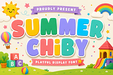 Summer Chiby - Playful Font