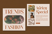 Herista - Aesthetic Serif Font, a Serif Font by Jimoji (Thumbnail 3 of 7)