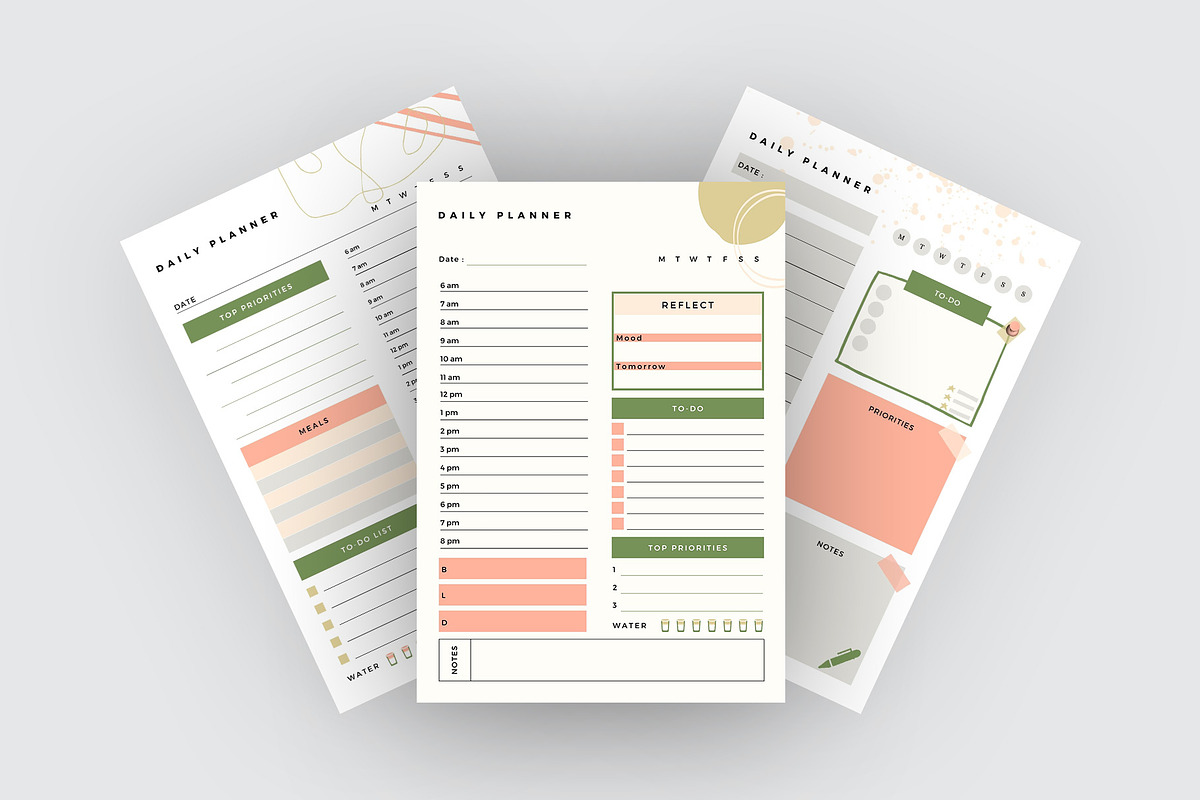 Canva Ultimate Planner Bundle Vol.25, a Stationery Template by Amit Debnath
