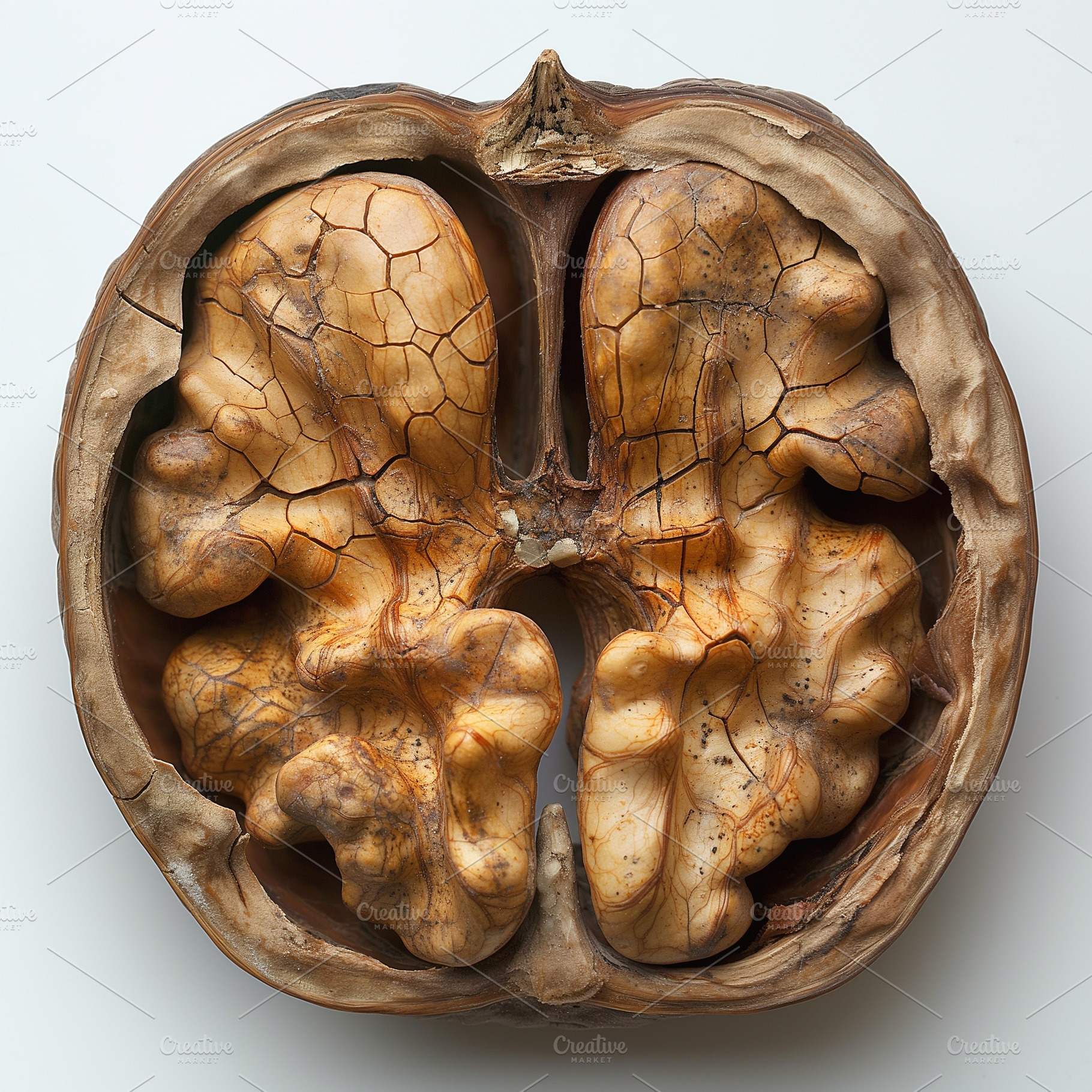 Intricate artwork resembling a human pair of lungs carved from a piece of wood,, a Background Photo by ImageMir