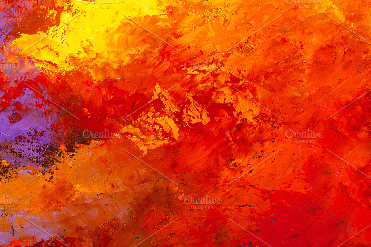 Set of abstract oil paint texture containing surface, acrylic, and vivid, an Abstract Photo by Alim Yakubov (Photo 6 of 9)