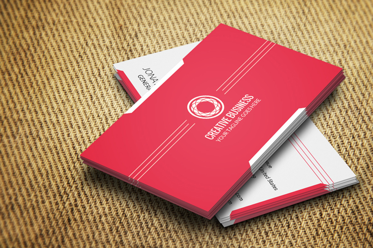 Minimal Business Card CM035, a Business Card Template by annozio (Photo 2 of 4)
