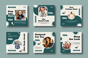Fashion Social Media Post Template, a Social Media Template by MightyDesign