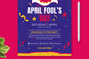 April Fools Flyer Template, a Flyer Template by MightyDesign (Thumbnail 3 of 6)