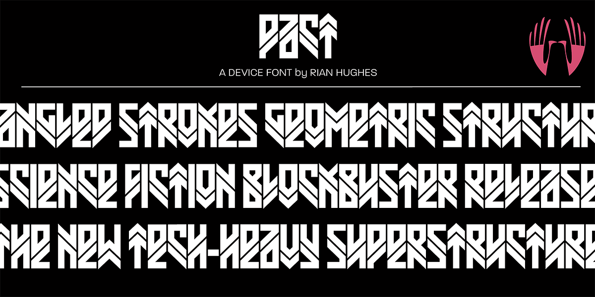 Pact, a Font by Device (Photo 3 of 3)