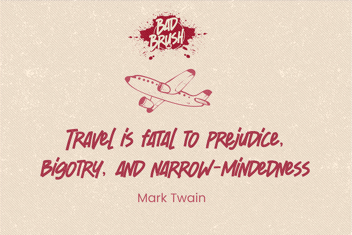 BAD BRUSH - It's A Simple Brush Font, a Font by Gassstype (Photo 6 of 8)