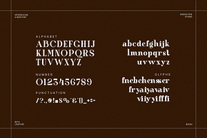 Giyane Modern Ligature Serif Font