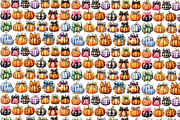 Vintage Pumpkin Clipart COLLECTION, an Object Illustration by Digital Xpress (Thumbnail 2 of 4)
