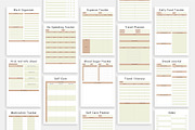 INDESIGN PLANNER BUNDLE PACK VOL.26, a Stationery Template by MNT-Creator (Thumbnail 9 of 9)