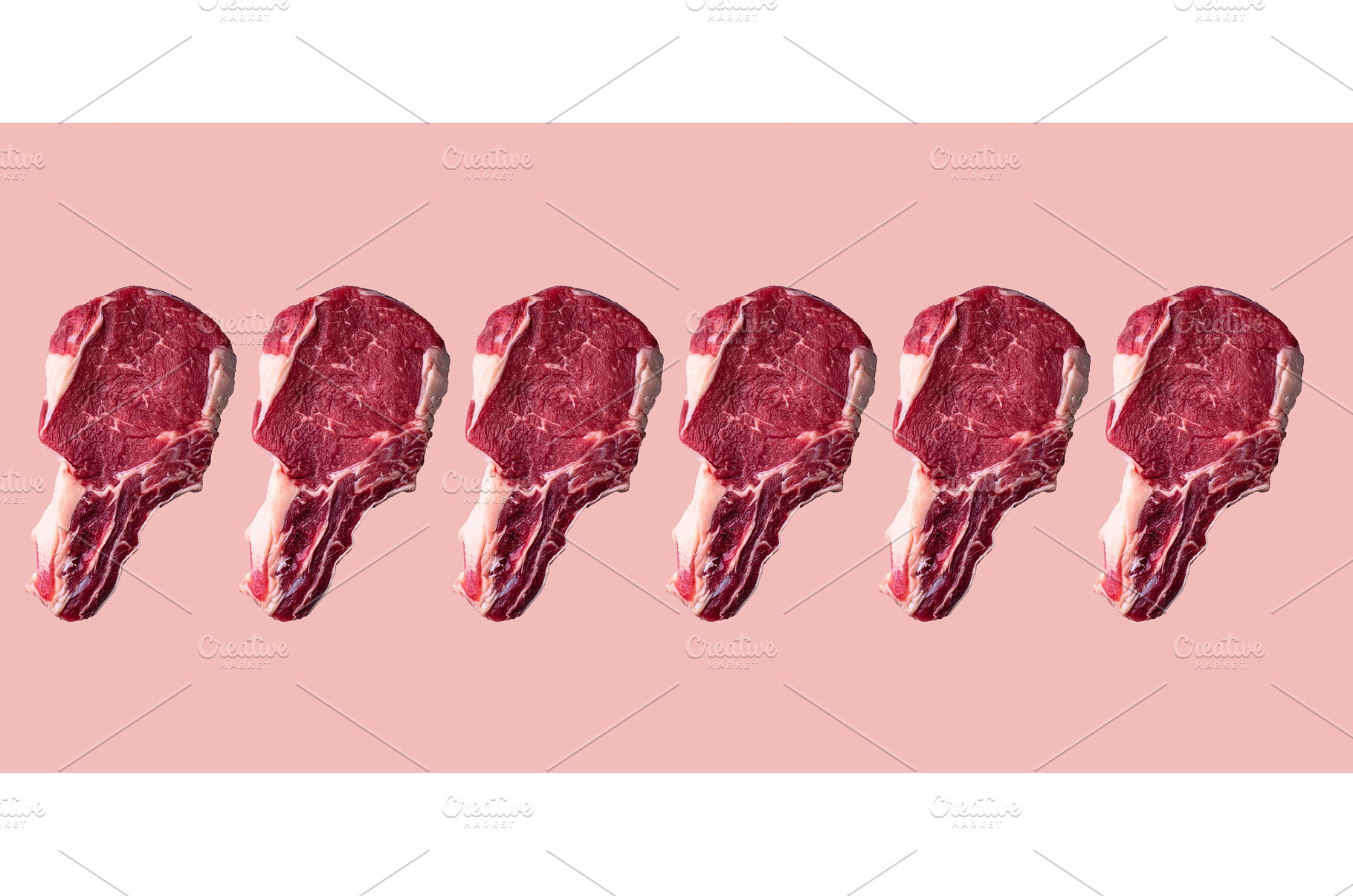 Raw uncooked beef steak or entrecote, a Food & Drink Photo by Yulia Furman