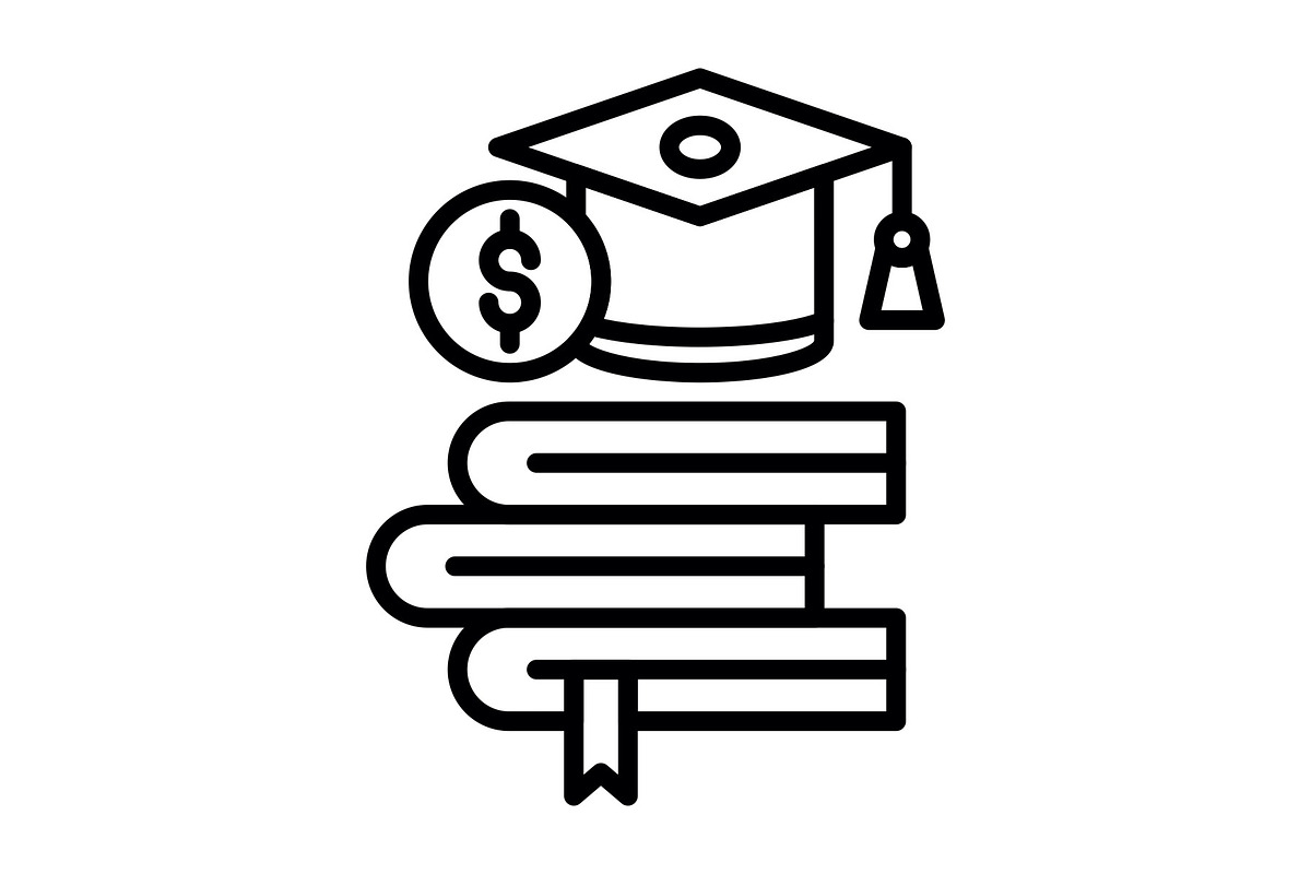 Education Line Icon, an Icon by Pexelpy