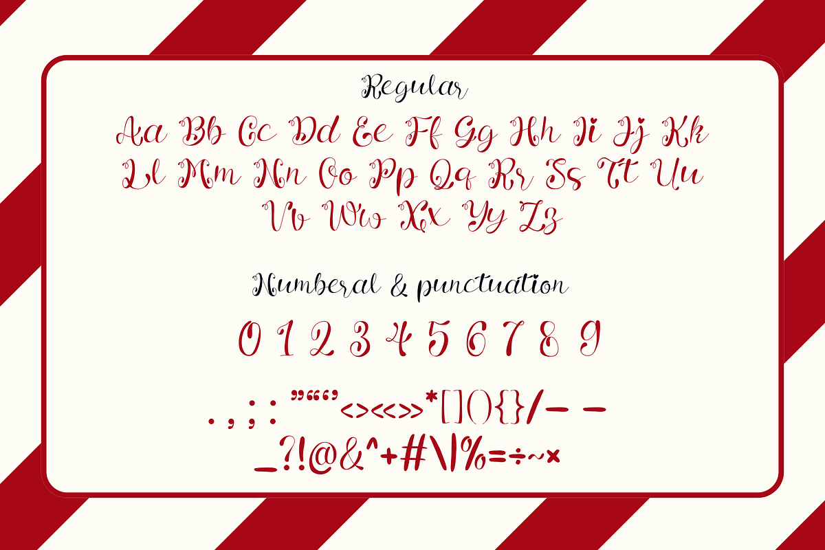 Joyful Christmas is Christmas font, a Script Font by Brown Cupple (Photo 12 of 12)