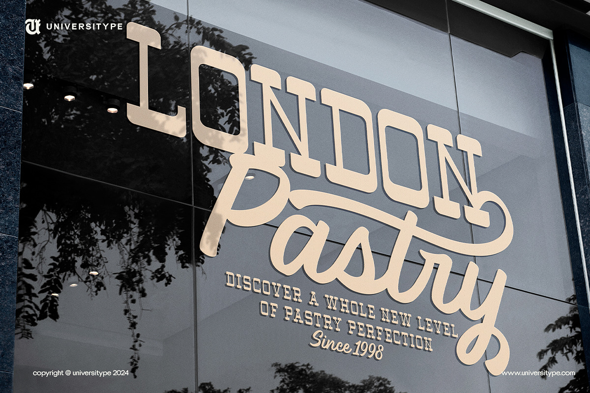 UT South Drink - A Font Duo, a Slab Serif Font by Universitype (Photo 6 of 7)