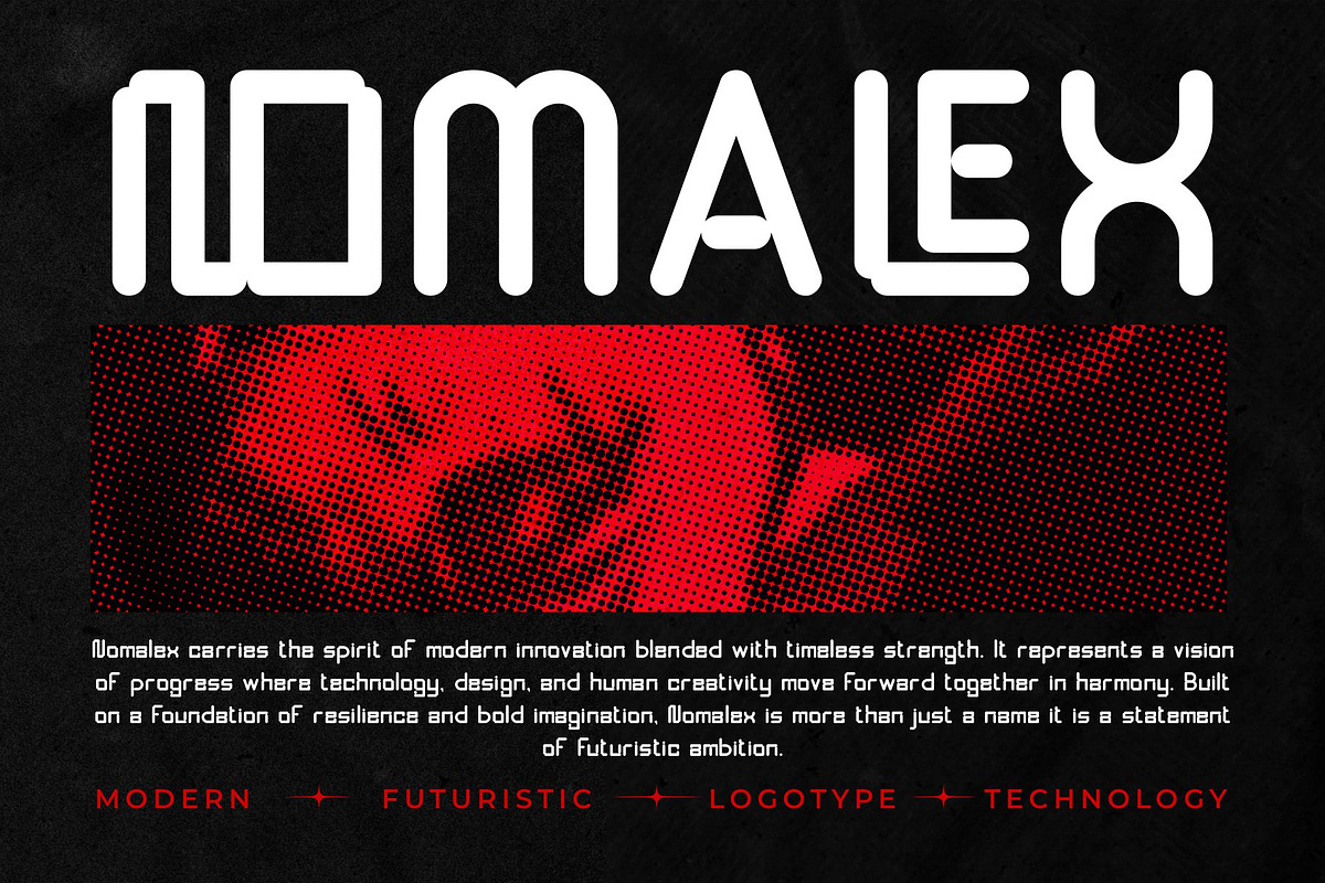 Riluxes || Futuristic Sans Serif, a Sans Serif Font by Ermedia Studio (Photo 9 of 10)