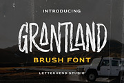 Grantland - Brush Font, a Font by Letterhend Studio (Thumbnail 1 of 10)