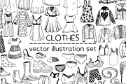 Clothes - vector illustrations, an Object Illustration by Renée from Studio neetje (Thumbnail 1 of 4)